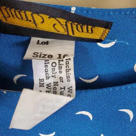 Vintage Stuart Mini Moon Print Dress - Picture 4 of 12